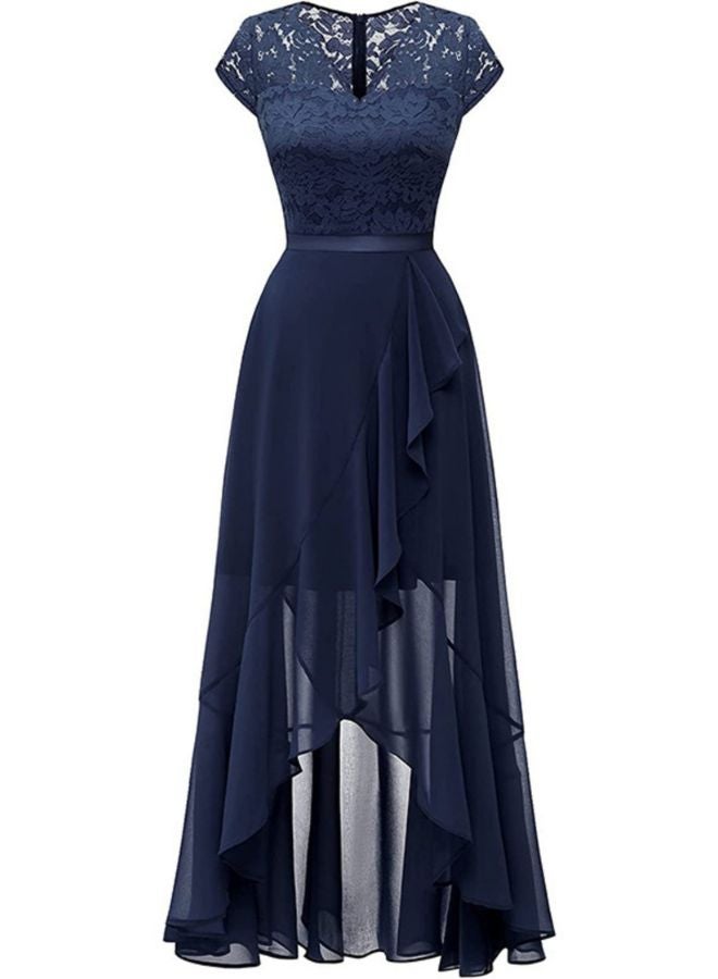 Tepveisoy Fashion Ladies Lace Dress Banquet Dress Long Skirt Party Evening Dress Bridesmaid Dress  - Image 4