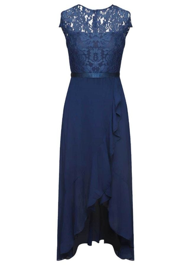 Tepveisoy Fashion Ladies Lace Dress Banquet Dress Long Skirt Party Evening Dress Bridesmaid Dress  - Image 3
