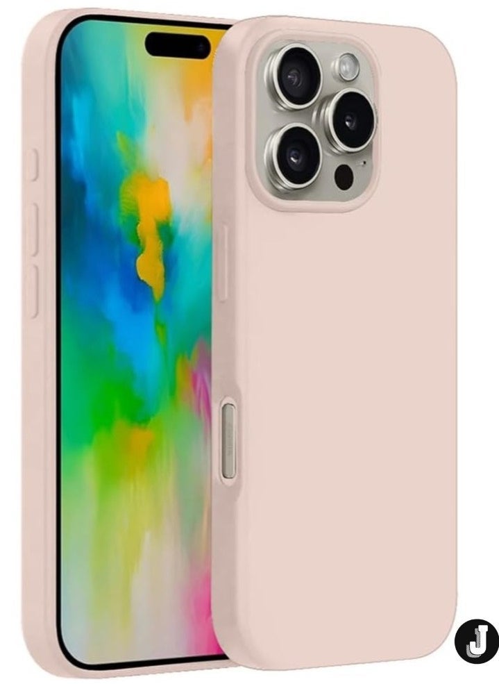 JAJEEK "New Liquid Silicone Case for iPhone 16 Pro Max – Ultra Slim, Soft Anti-Scratch Microfiber Lining & Enhanced Drop Protection" - Image 1