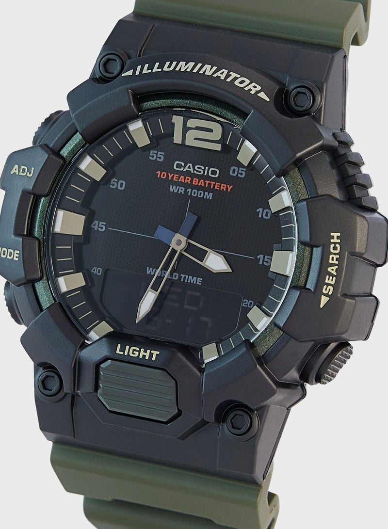 كاسيو ساعة يد تناظرية رقمية -- - Image 2