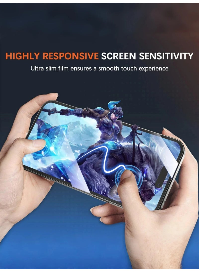 [2Pack] for iPhone 15 Pro Max Privacy Screen Protector , 9H+ Anti-Spy Tempered Glass Film for iPhone 15 Pro Max Screen Protector Privacy  - Image 5
