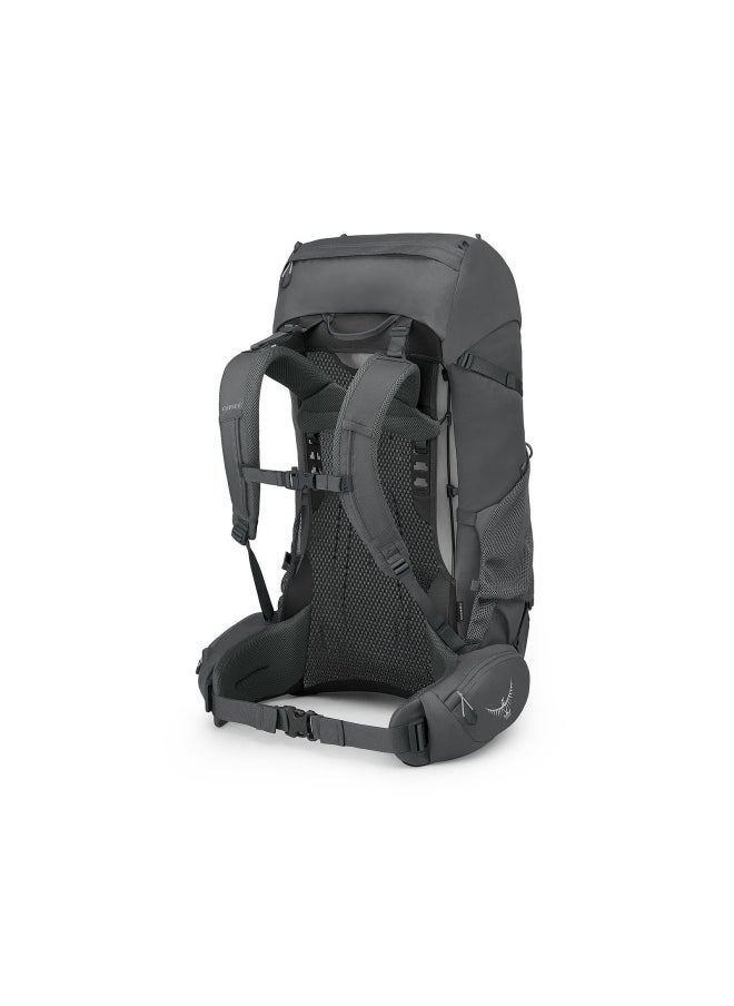 OSPREY Osprey Rook 65 Dark Charcoal/Silver Lining O/S Camping Backpack  - Image 2