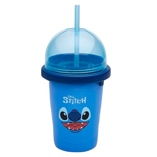 Cra-Z-Art Disney Stitch Slushy Maker Cup - Chill Factor Original Slushie Maker Cup Makes Frozen Slushies, Smoothies, Milkshakes and More - Image 2