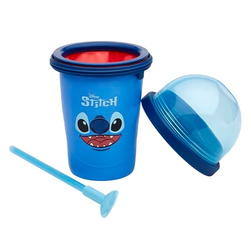Cra-Z-Art Disney Stitch Slushy Maker Cup - Chill Factor Original Slushie Maker Cup Makes Frozen Slushies, Smoothies, Milkshakes and More - Image 5