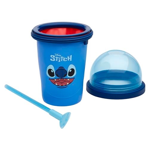 Cra-Z-Art Disney Stitch Slushy Maker Cup - Chill Factor Original Slushie Maker Cup Makes Frozen Slushies, Smoothies, Milkshakes and More - Image 4