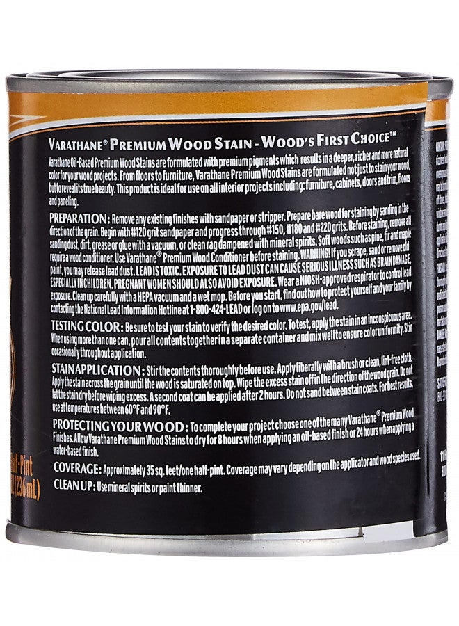 Varathane 211795 Premium Wood Stain, Half Pint, Gold Mahogany - Image 2