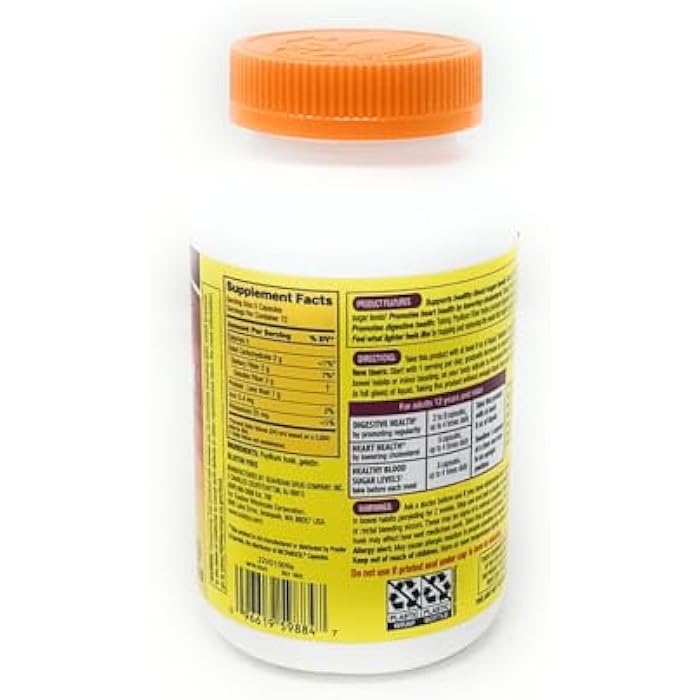 Kirkland Fiber Capsules Kirkland Therapy for Regularity/Fiber Supplement, 360 capsules - Compare to the Active Ingredient in Metamucil Capsules - Image 2