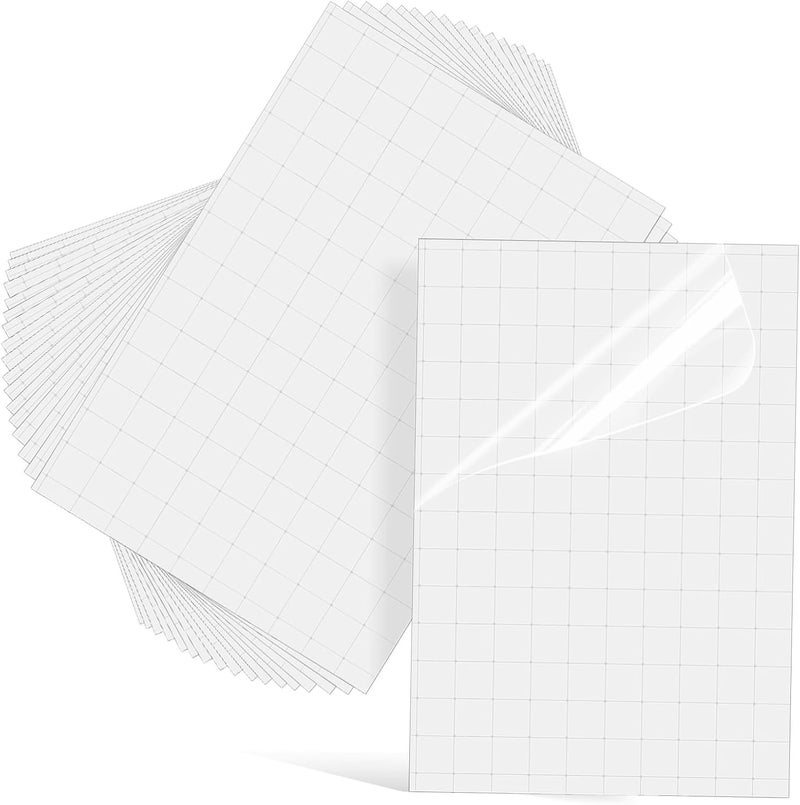 DOITOOL 50 Sheets Photo Film Self Sealing Laminate Pouches Specimen Laminating Films Photo Top Laminate Photo Laminating Film Laminator for Laminating Pouches Gloss Lamination PVC - Image 1