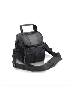 FOSOTO Waterproof (with Rain Cover) Black Camera Case Bag Compatible for Canon EOS M10 M6 M2 Mrak II M50 M100 Rebel T3i T4i T5 SL1, Nikon P600 D3300 D3400 D5100 D5300 D7200,Sony RX10M3,Olympus EM10  - Image 1