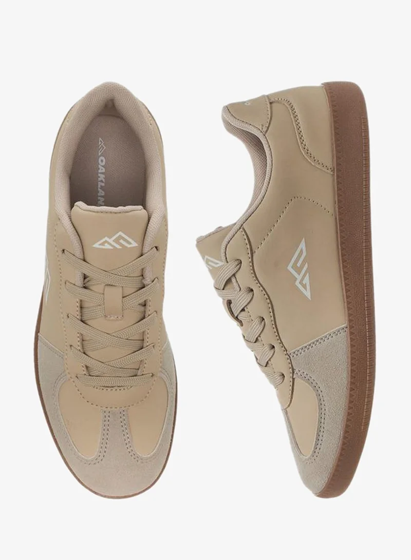 Oaklan by Shoexpress BEIGE Women Lace-Up Sports Shoes for Women | Best Price UAE