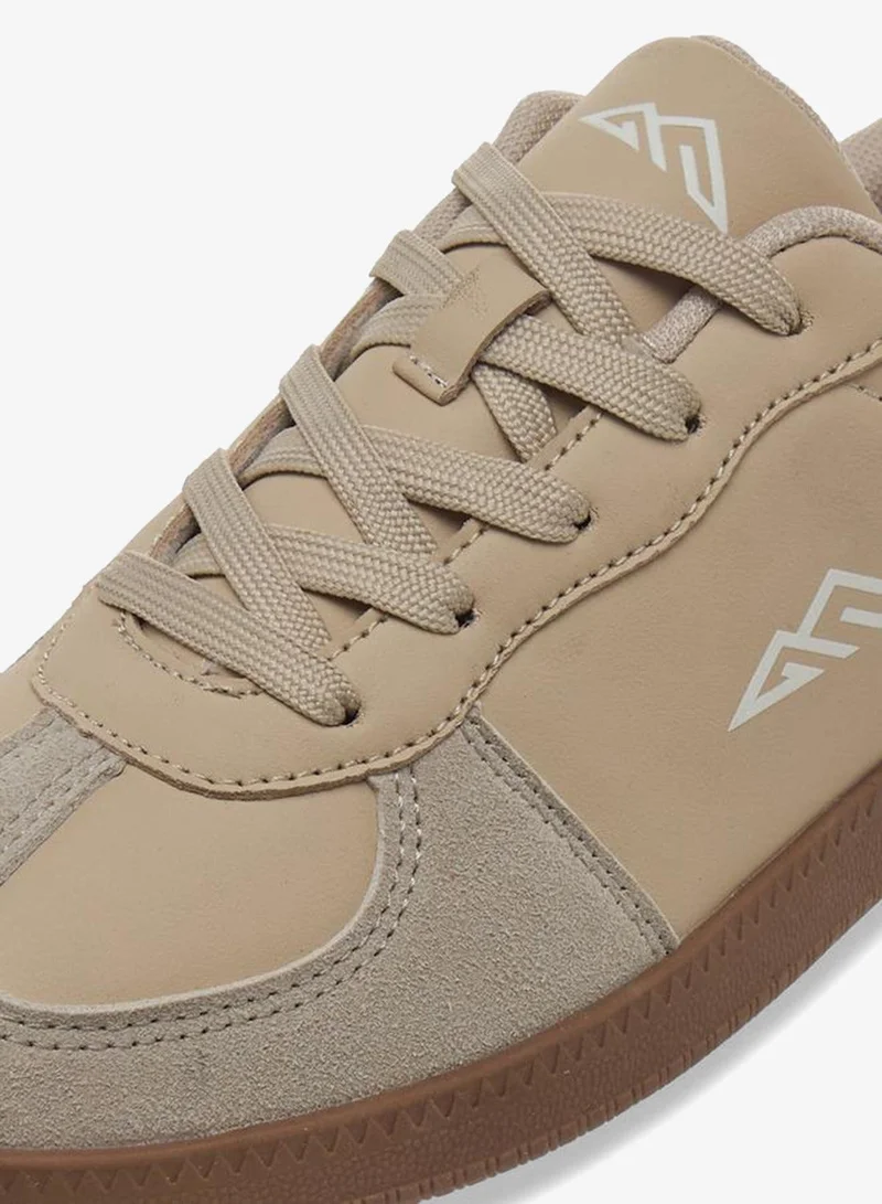 Oaklan by Shoexpress BEIGE Women Lace-Up Sports Shoes for Women | Best Price UAE