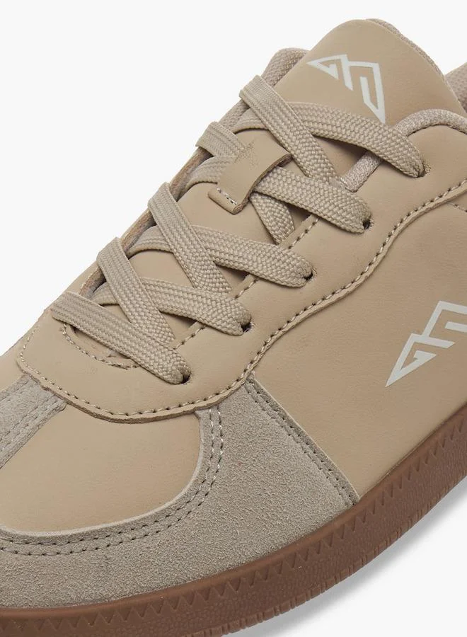Oaklan By Shoexpress BEIGE Women Lace-Up Sports Shoes for Women | Best Price UAE