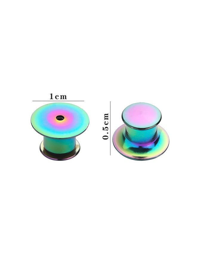 SUBANG 40 Pieces Metal Pin Backs Locking Pin Keepers Locking Clasp With Storage Case - Image 3
