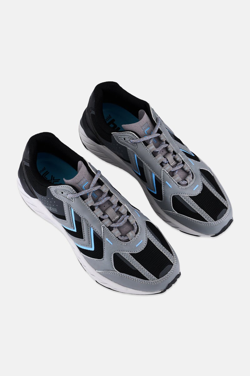 Hummel Men Reach LX3000 Lace Up Running Shoes, Grey - Image 4