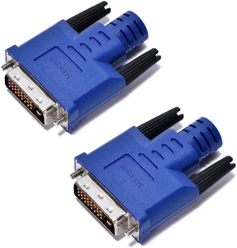 Malarpon DVI Dummy Plug Headless Ghost Graphics Card Display Emulator GPU Detection Monitor Dummy Plug Adapter1920x1080@60h 2P - Image 1