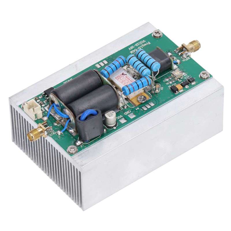 مضخم قوة ترددي خطي (Linear HF Power Amplifier): تردد 1.5-54 ميجاهرتز، مدخلات 3-5 واط، مصنوع من البولي فينيل كلوريد والسبيكة الألومنيوم - أداء مستقر مع تبريد منشط بمروحة، مضخم ترددي للراديو الهواوي، مناسب للراديو الهواوي الهواوي، Yaesu FT-817، KX3 CW - Image 4