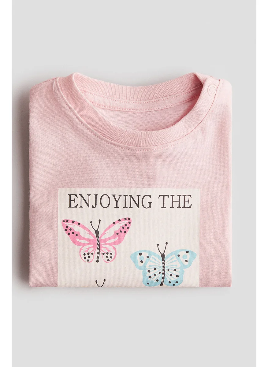 اتش اند ام Printed Cotton T-Shirt