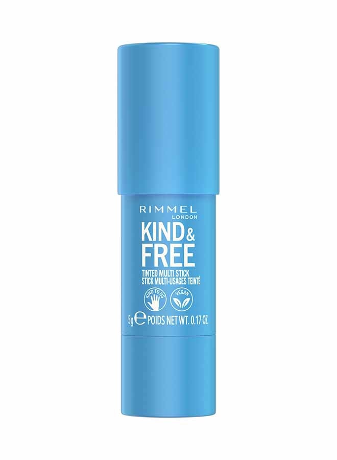 RIMMEL LONDON Kind And Free Multi-Stick 004 – Tangerine Dream (Sunny Coral)  - Image 2