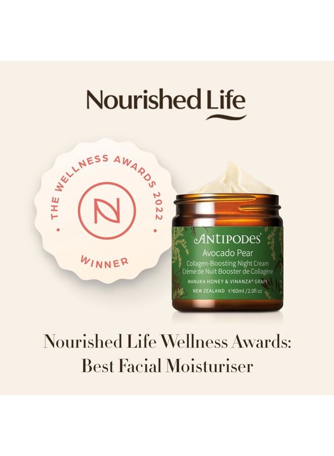 ANTIPODES Avocado Pear Nourishing Night Cream 60ml - Image 4