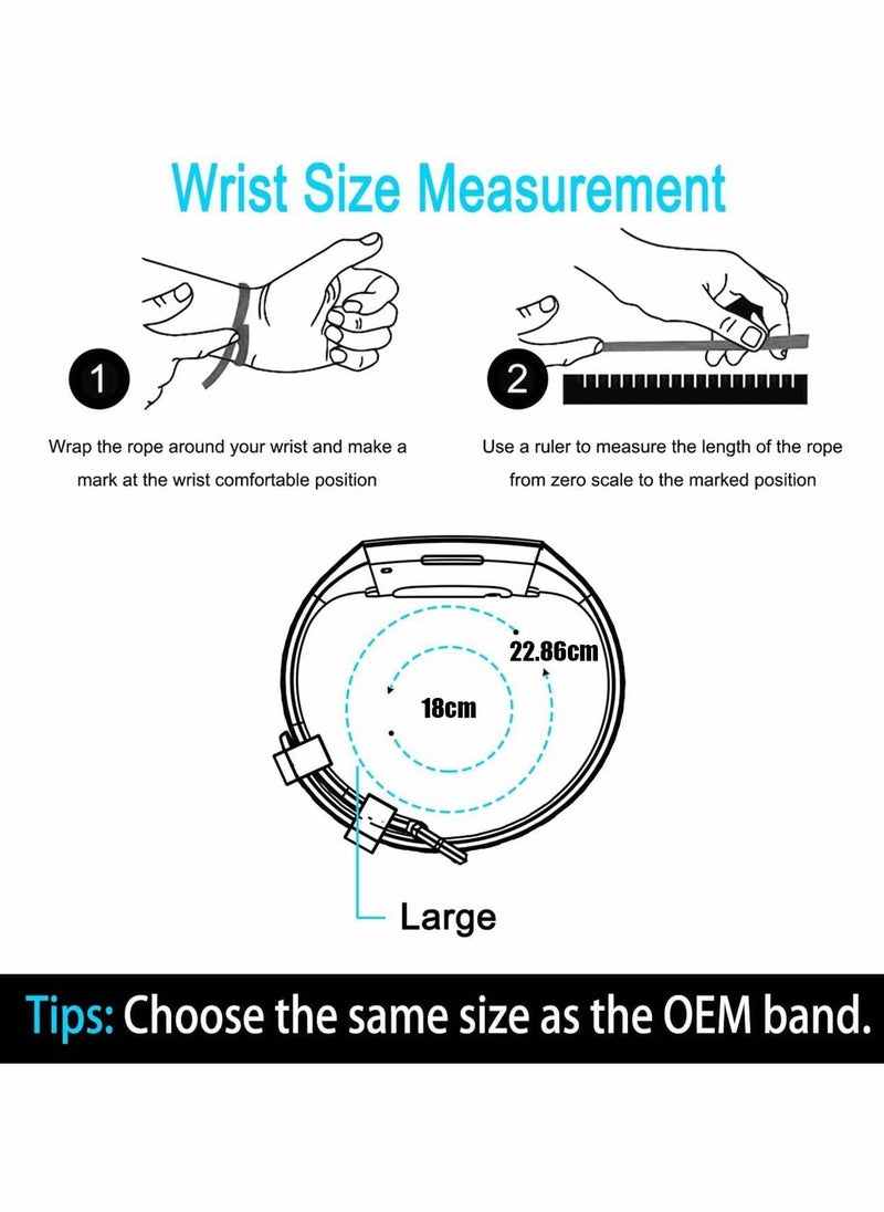 Excefore Replacement Bands Compatible with Fitbit Charge 4/3  - Image 5