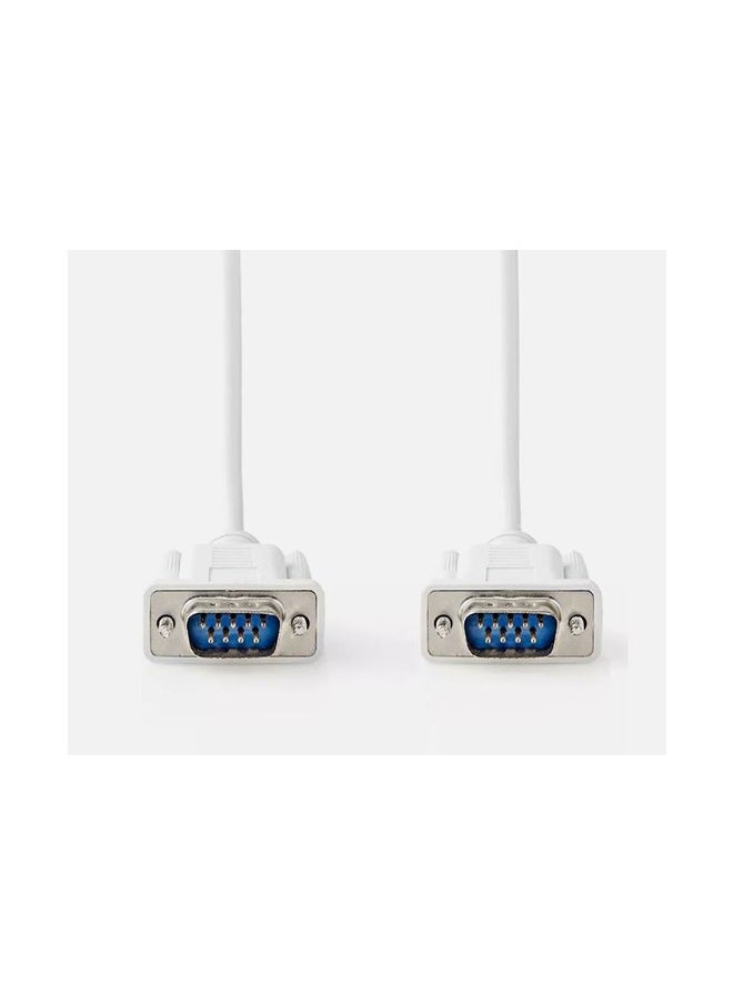 Taimi VGA Male To Male Cable 3m White  - Image 2