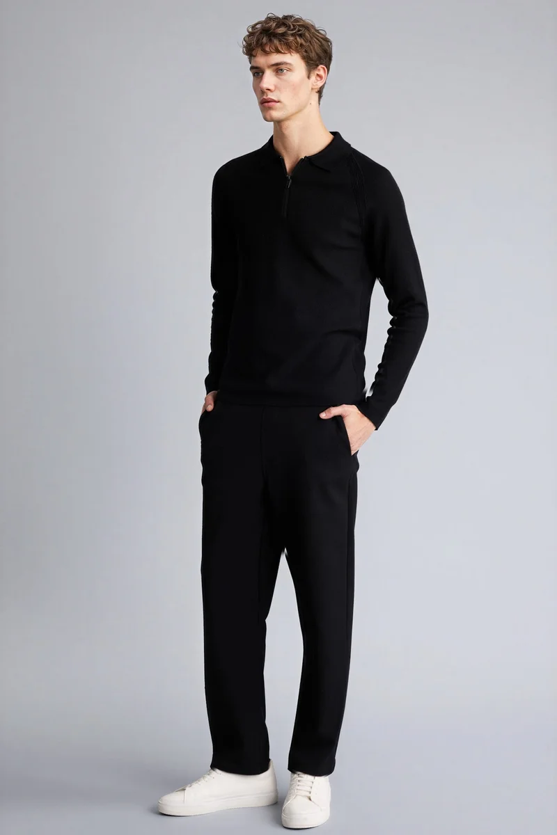 Defacto  Relax Fit Elastic Waist Sweatpants for Men | Best Price UAE