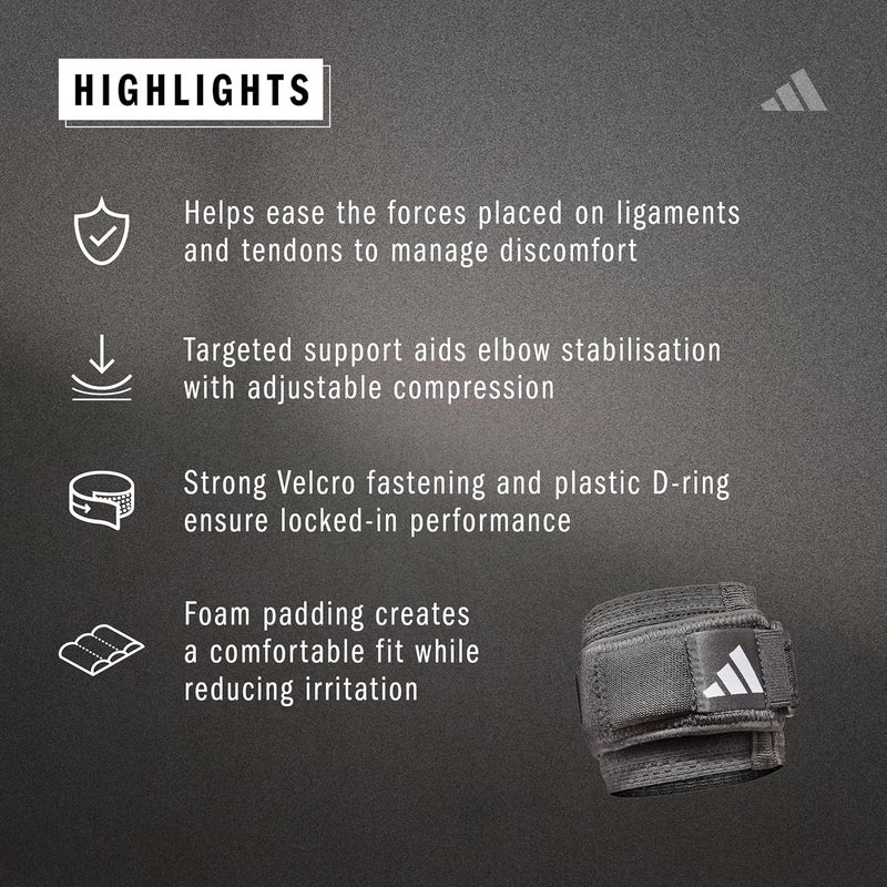 Adidas حزام دعم الكوع من أديداس - S/M - Image 4