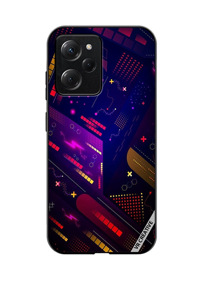 VR CREATIVE Protective Case Cover For Xioami Pcoo X5 Pro Abstract Design Multicolour - Image 1