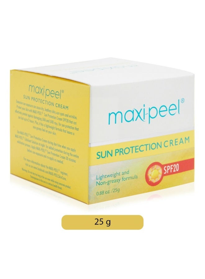 MAXI PEEL Spf 20 Sun Protection Cream 25G - Image 4