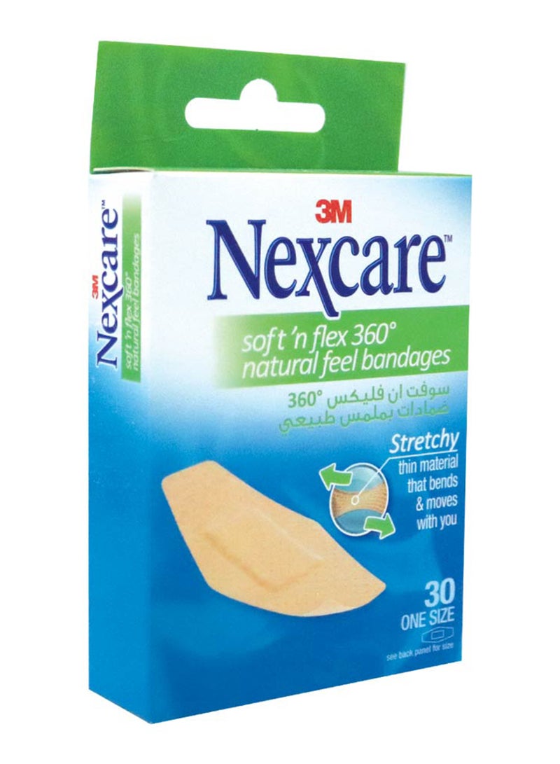 3M Soft 'N Flex Bandage 572-30D 30'S