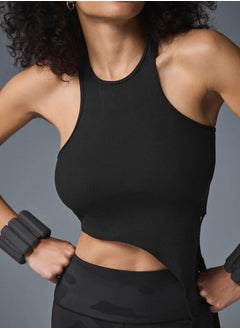 alo alo summer minimalist style top, slim and unique, irregular hem vest for women, sleeveless  - Image 3