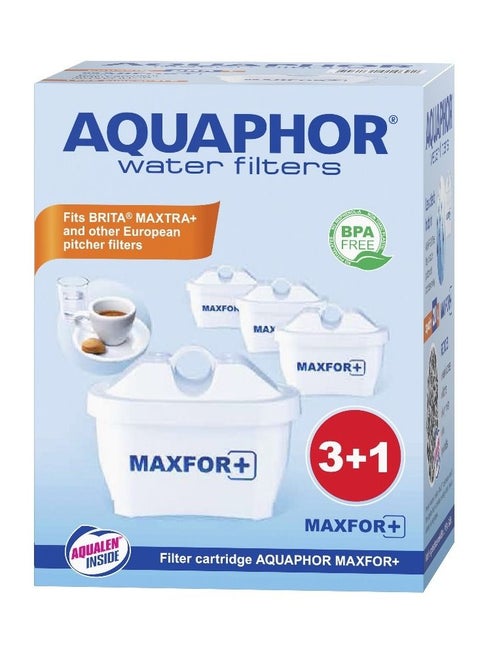 Aquaphor Maxfor+ - replaceable modules set of 4