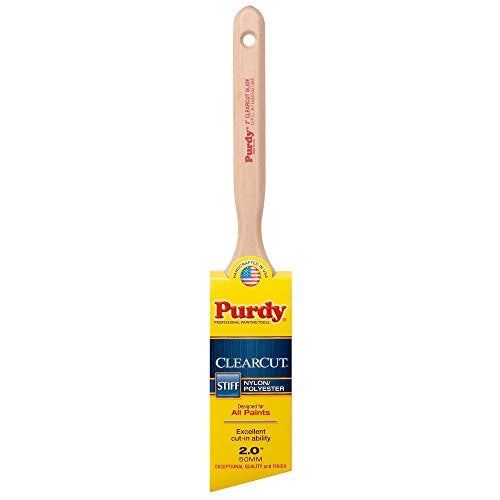 Purdy 144152120 Clearcut Series Glide Angular Trim Paint Brush, 2 inch - Image 1