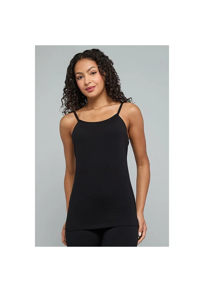 R&b Solid Self Bra Camisole