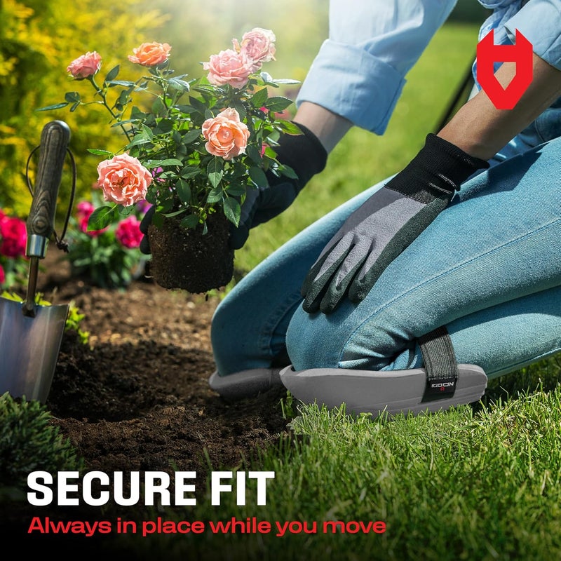 NoCry Gardening Knee Pads for Women and Men – Waterproof Foam Padding in a Lightweight Yet Durable Design; Easy to Wear with Adjustable Elastic Hook-and-Loop Straps – Ideal for the Garden and Yard Work - Image 3