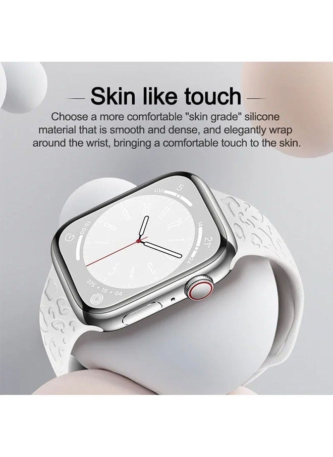 Generic - Apple Watch Band, Comfort for Everyday Wear (38mm/40mm/41mm), Fashionable Premium Starlight Color 1 Piece - Image 1