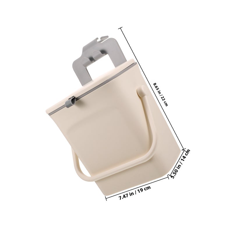 Car Trash Can Car Organizer Garbage Can Multipurpose Automotive Trash Bin For Car - Image 2