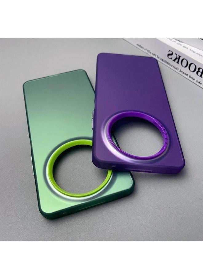 For HuaweiChangxiang 70X Mobile Phone Case BRE-AL80 Protective Case All-inclusive Anti-drop Frosted Soft Edge Hard Case-Color:Green (colorful-large Hole)-Applicable Models:For HuaweiEnjoy 70x
