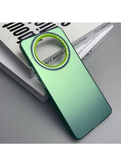 For HuaweiChangxiang 70X Mobile Phone Case BRE-AL80 Protective Case All-inclusive Anti-drop Frosted Soft Edge Hard Case-Color:Green (colorful-large Hole)-Applicable Models:For HuaweiEnjoy 70x