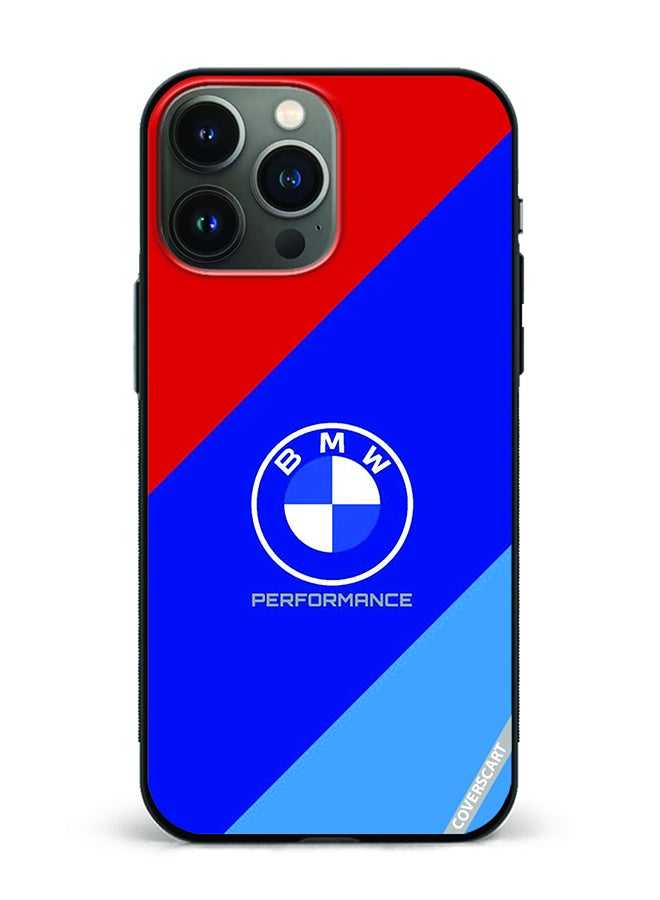 COVERSCART Protective Case Cover For Apple iPhone 14 Pro Max Bmw Logo Design Multicolour