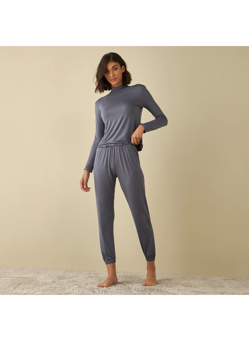 FAV Cuffed Pyjamas with Elasticated Waistband