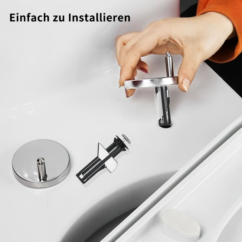 Universal Toilet Lid Attachment Screws with Washer 2 Pack - Image 5