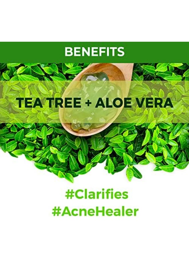 Nykaa Skin Secrets Tea Tree + Aloe Vera Sheet Mask - Image 3