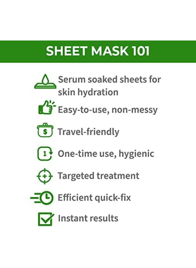 Nykaa Skin Secrets Tea Tree + Aloe Vera Sheet Mask - Image 5