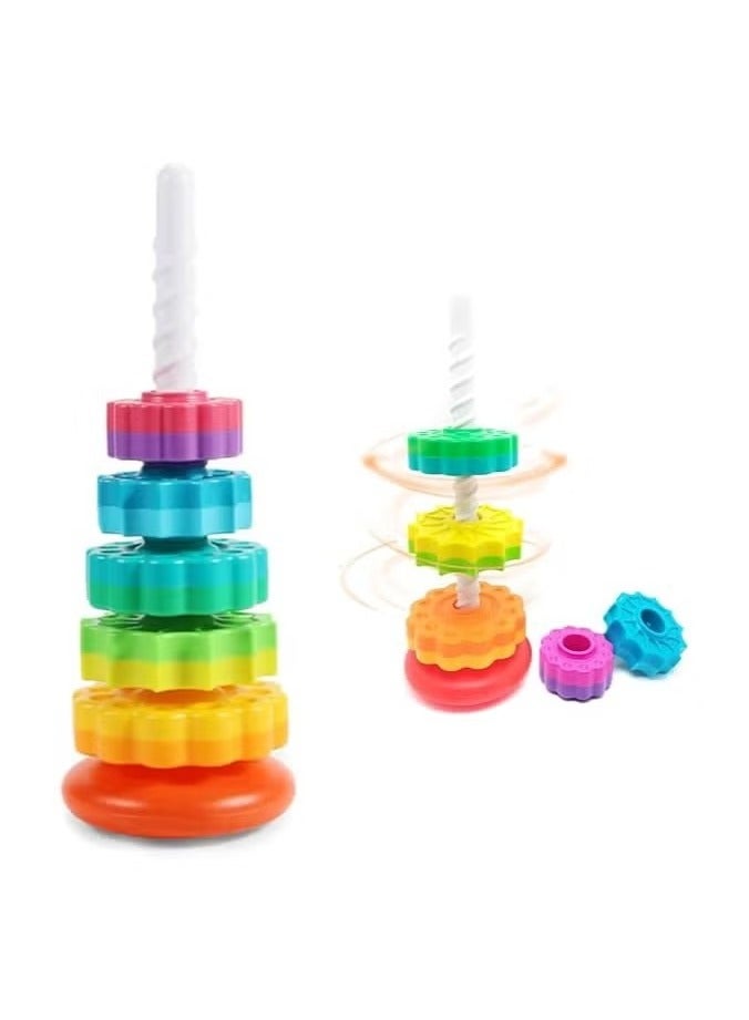 Stacking toys for toddlers, educational toys for kids, stacking for autism  - Image 1