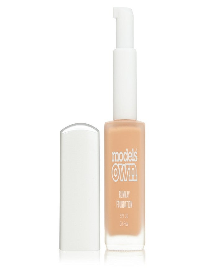 Models Own Runway Foundation - Liquid SPF 30, Honey Tan - Image 1