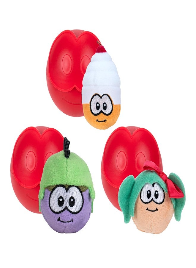 Roblox Collection: Meep City Micro Plush Mystery 3-Pack [Includes 3 Exclusive Virtual Items] - Image 1