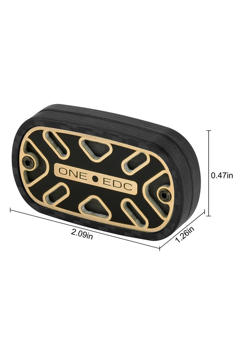 SYOSI Fidget Toys Adults Carbon Fiber Fidget Slider EDC Fidget Toys Magnet Fidget Stress Relief ADHD Toys Desk Toys for Office for Adults(Magnetic Fidget Slider Black)  - Image 5