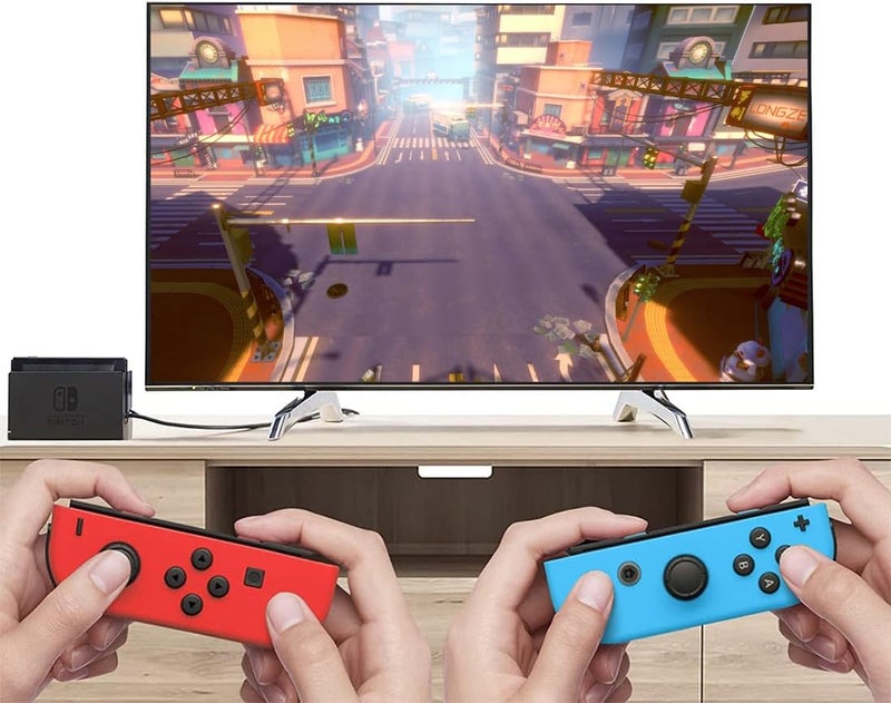 Exrp Joy Con Controller Compatible with Nintendo Switch/Lite/OLED,Replacement for Switch Joy Pad,Wireless Controllers Support Dual Vibration/Wake-up/Motion Control - Image 5