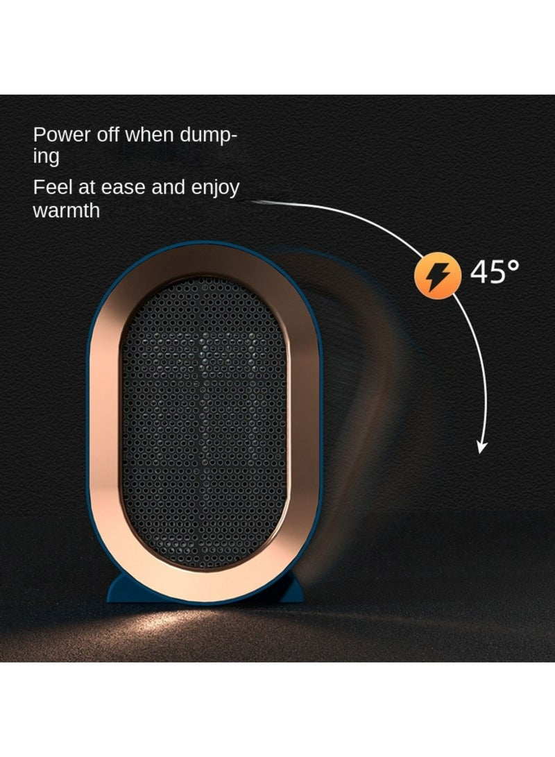 NUMPIG Electric Fan Heater Mini Desktop Heater Portable PTC Ceramic Heating Winter  - Image 2